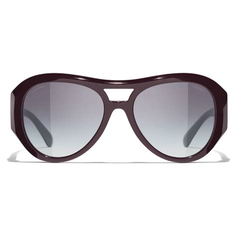 chanel pilot sunglasses burgundy|Pilot Sunglasses .